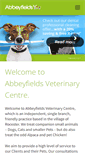 Mobile Screenshot of abbeyfieldsvets.co.uk